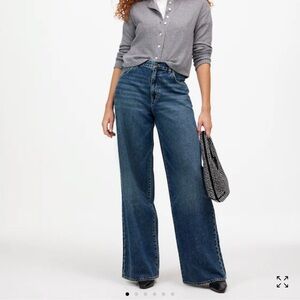 Superwide-Leg Jeans in Concho Wash